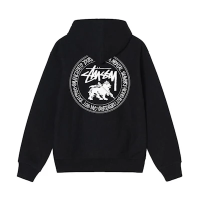 Stüssy Lion Dot Hoodie Vintage Unisex Graphic Sweatshirt 1924770