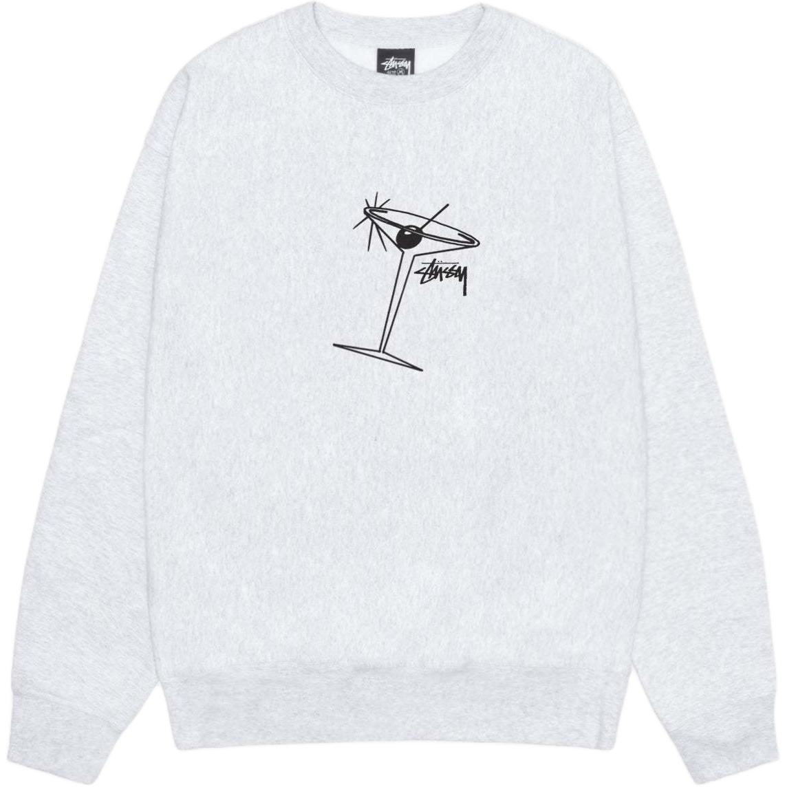 Stüssy Logo Crewneck Pullover Sweatshirt Retro Unisex Long Sleeve 1915074 圖 5