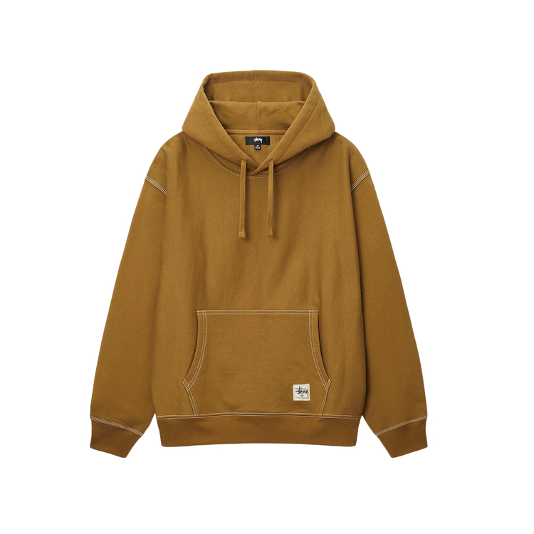 Stüssy Logo Embroidered Vintage-Style Fleece Hoodie Unisex - Casual Streetwear SUSSW118459XH