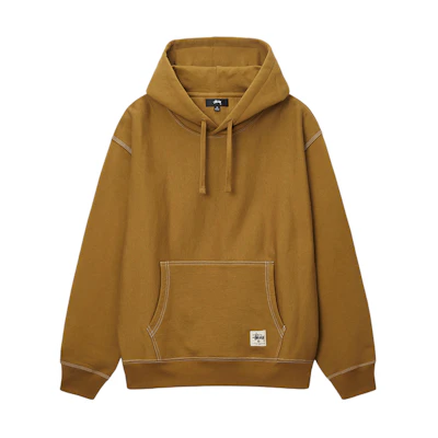 Stüssy Logo Embroidered Vintage-Style Fleece Hoodie Unisex - Casual Streetwear SUSSW118459XH