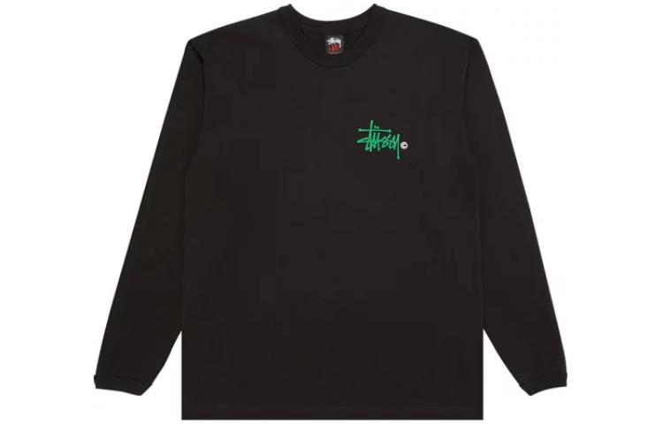 Stüssy Loose Lettering Crewneck Vintage Sweatshirt - Black 100000107GBLL-BLAC