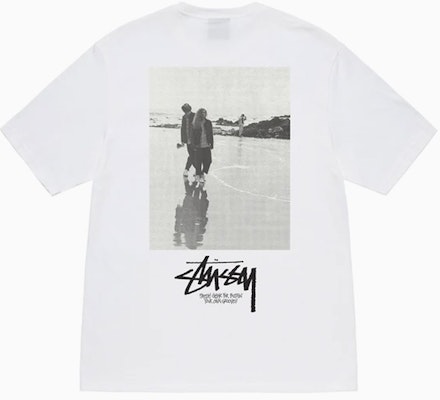 Stüssy Low Tide Tee White Order Stüssy Low Tide Tee White