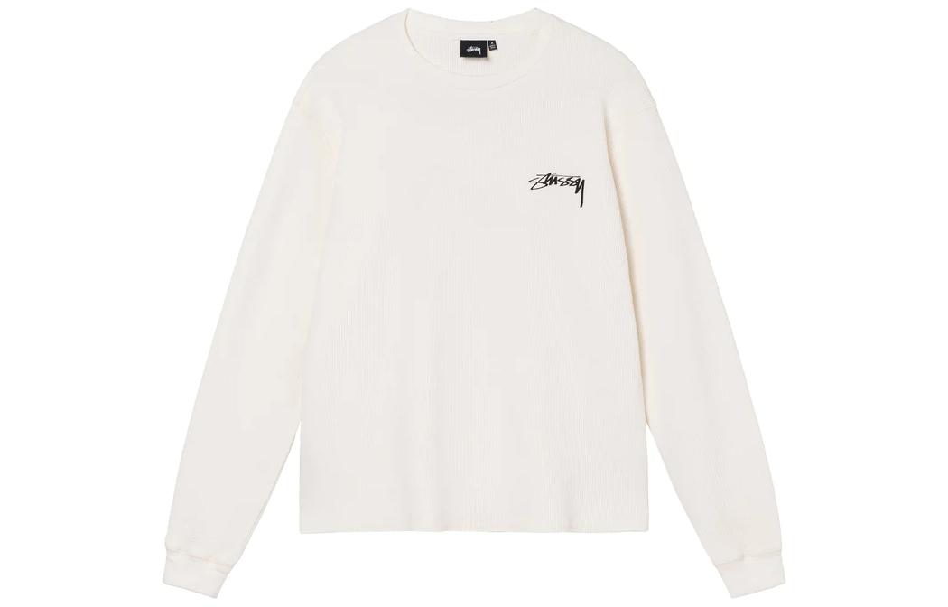 Stüssy LS Thermal Plaid Long-Sleeve Retro Sweatshirt - 1140301