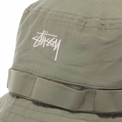 Stüssy Nyco Ripstop Boonie Hat Sage Order Stüssy Nyco Ripstop Boonie Hat Sage