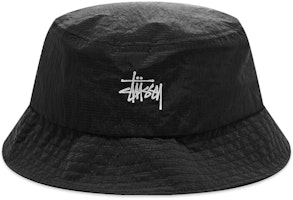Stüssy Nylon Ripstop Gardener Boonie Black Stüssy Nylon Ripstop Gardener Boonie Black