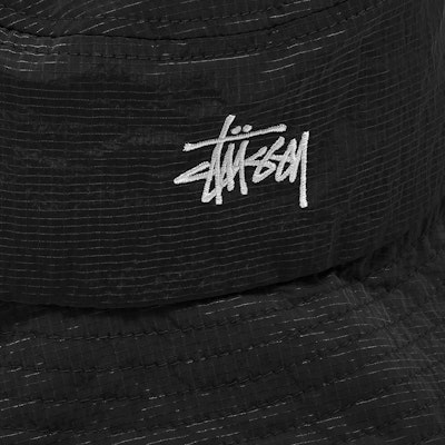 Stüssy Nylon Ripstop Gardener Boonie Black Order Stüssy Nylon Ripstop Gardener Boonie Black