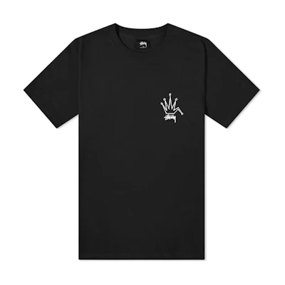 Stüssy Old Crown Tee Black