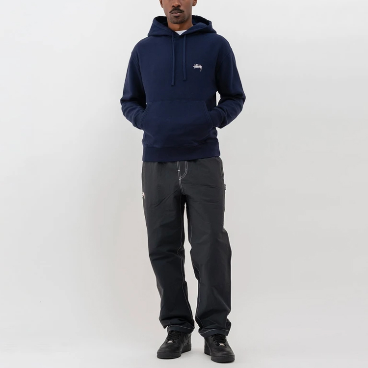 Stüssy Overdyed Hoodie Embroidered Logo Pullover Fleece Unisex Vintage Winter Wear 118417 圖 13