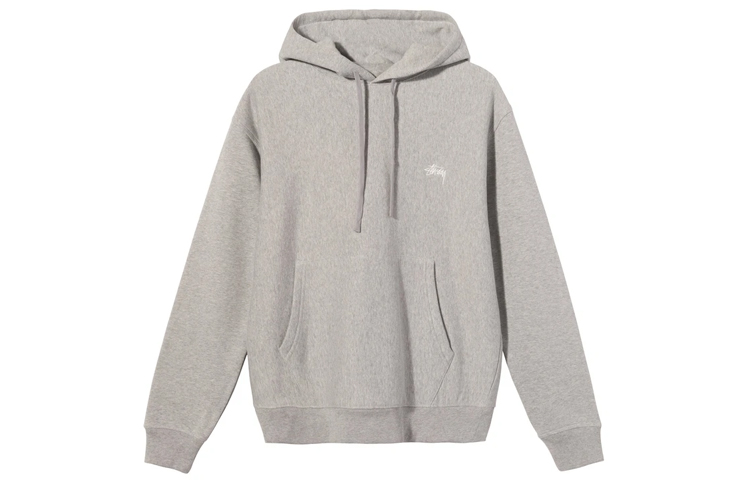 Stüssy Overdyed Hoodie Embroidered Logo Pullover Fleece Unisex Vintage Winter Wear 118417 圖 2