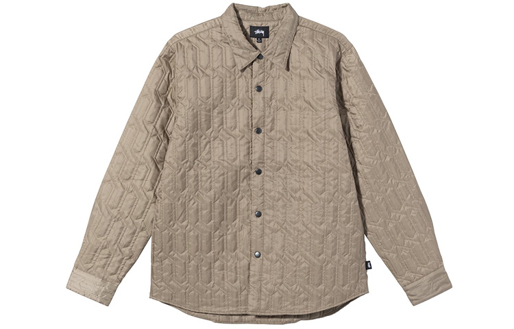 Stüssy Padded Insulated Vintage Long Sleeve Jacket Men’s Off-White 1110139