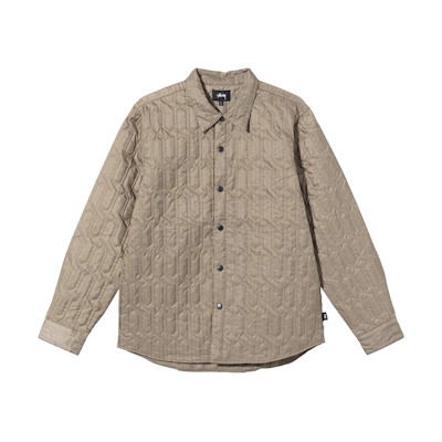 Stüssy Padded Insulated Vintage Long Sleeve Jacket Men’s Off-White 1110139