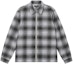 Buy Stüssy Paul Shadow Plaid Zip Shirt 'Black'