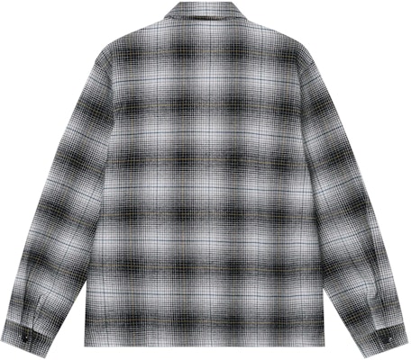 Stüssy Paul Shadow Plaid Zip Shirt 'Black' Order Stüssy Paul Shadow Plaid Zip Shirt 'Black'