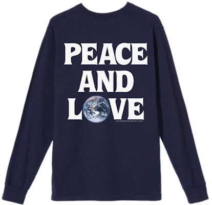 Stüssy和平与爱慈善复古长袖T恤男女通用 1994600 Buy Stüssy和平与爱慈善复古长袖T恤男女通用 1994600