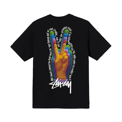 Stüssy Peace Sign T-shirt Black