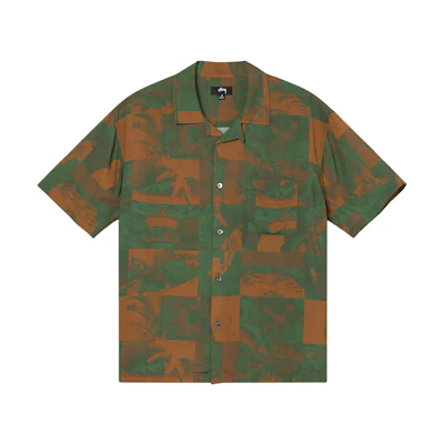 Stüssy Photo Film Shirt 'Green'