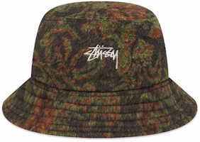 Stüssy Psychedelic Deep Bucket Hat Green Stüssy Psychedelic Deep Bucket Hat Green