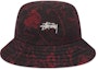 Buy 스투시 사이키델릭 딥 버킷햇 (레드)