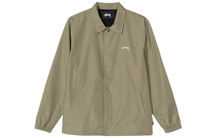 Stüssy Retro American Letter Embroidery Print Casual Jacket 115431