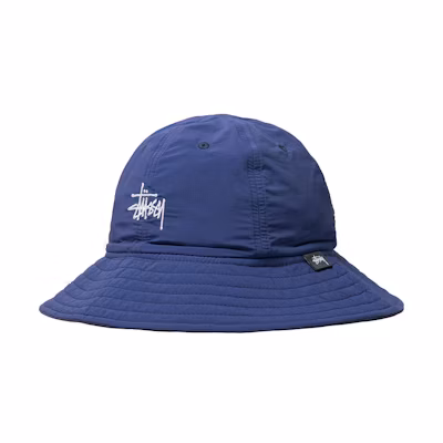 Stüssy Reversible Nylon Trail Bucket Purple