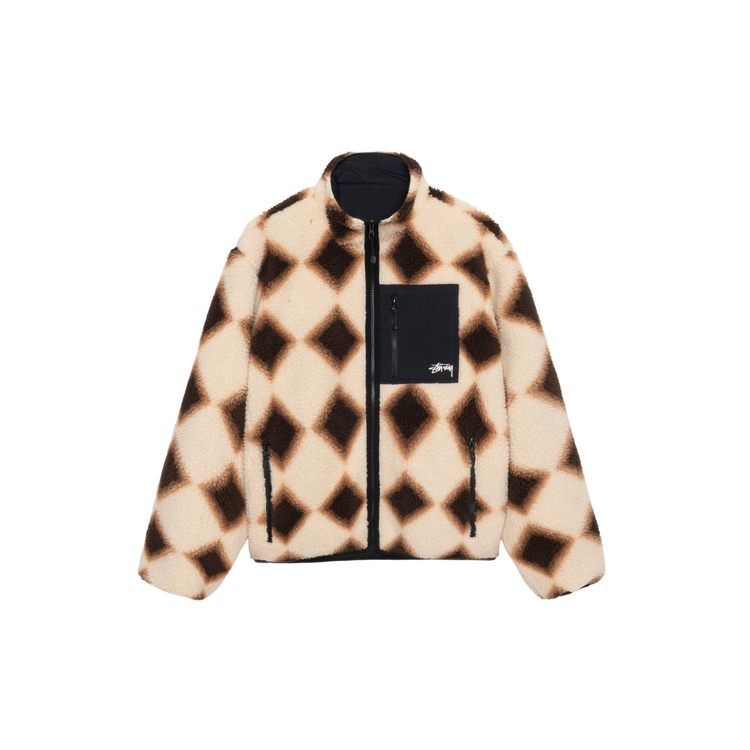 Stüssy Reversible Retro Colorblock Zip Jacket Unisex SUSJK118546ML