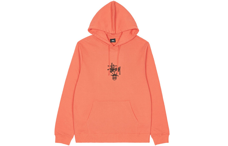 Stüssy S Crown Logo Hoodie Retro Streetwear Unisex Pullover Sweatshirt 1924489 圖 6