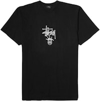 Stüssy S Crown Pigment Dyed Tee Black Stüssy S Crown Pigment Dyed Tee Black