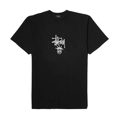 Stüssy S Crown Pigment Dyed Tee Black