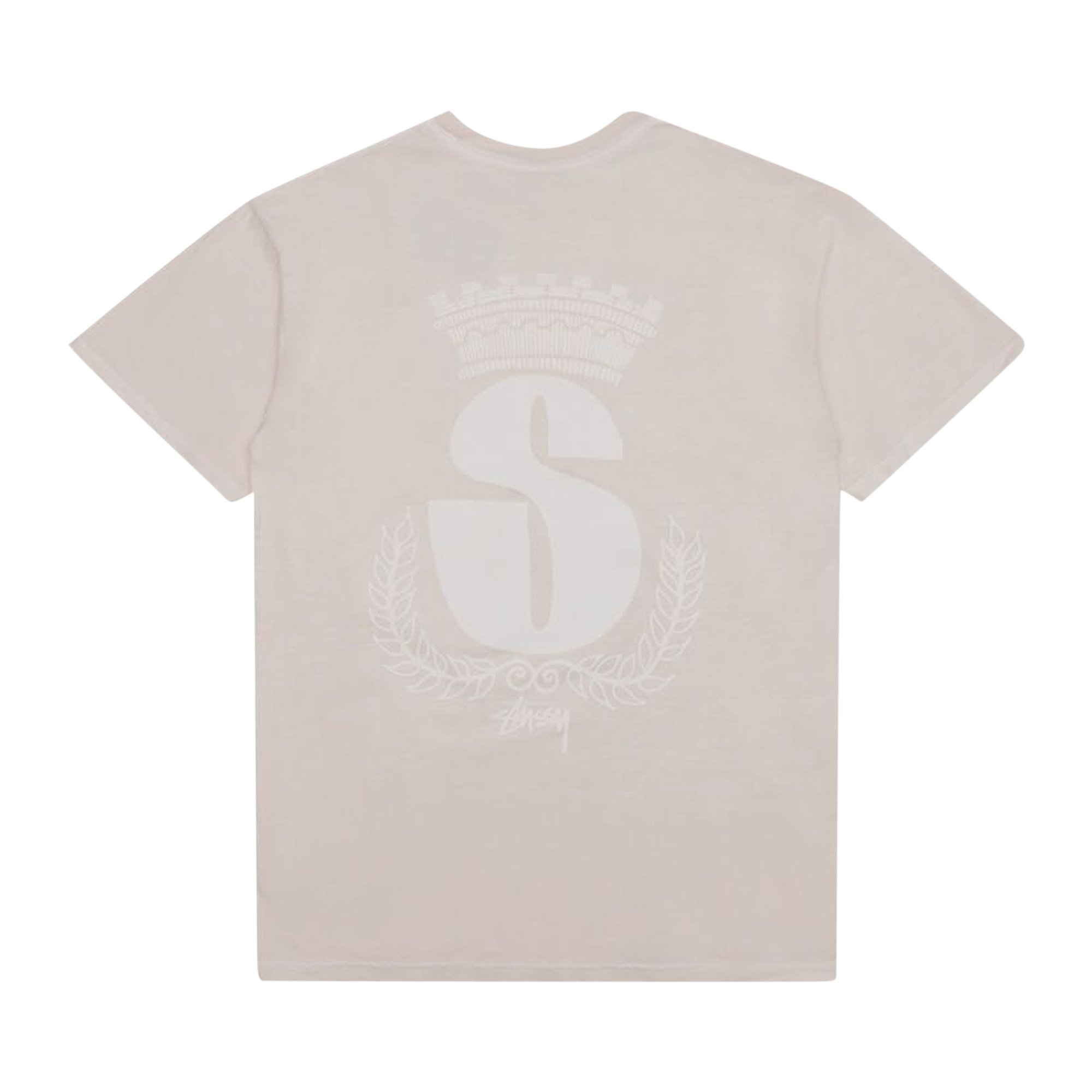 Stüssy S Wreath Pig Dyed T-Shirt 'Fogg' 圖 2