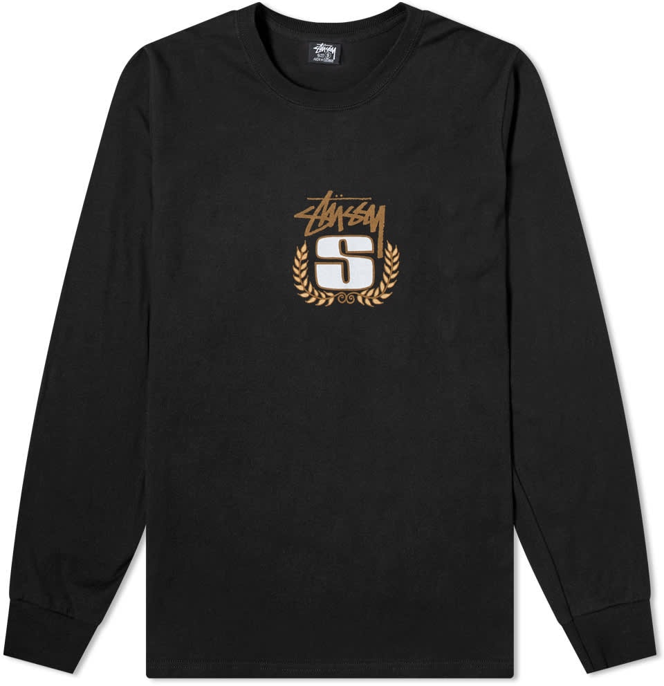 stuessy-s-wreath-pigment-dyed-ls-tee-black