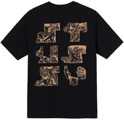 Stüssy Sculptures Tee Black Buy Stüssy Sculptures Tee Black