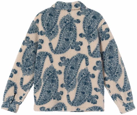 Stüssy 仿羊羔絨滿版佩斯里羊毛外套 復古白 118399 Lookbook Stüssy 仿羊羔絨滿版佩斯里羊毛外套 復古白 118399