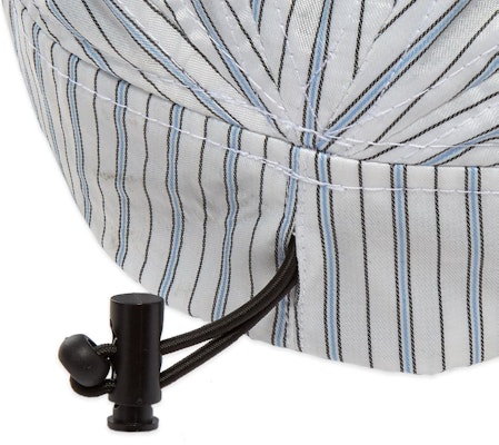 Topi Lari Garis Stüssy Shirting Putih Lookbook Topi Lari Garis Stüssy Shirting Putih