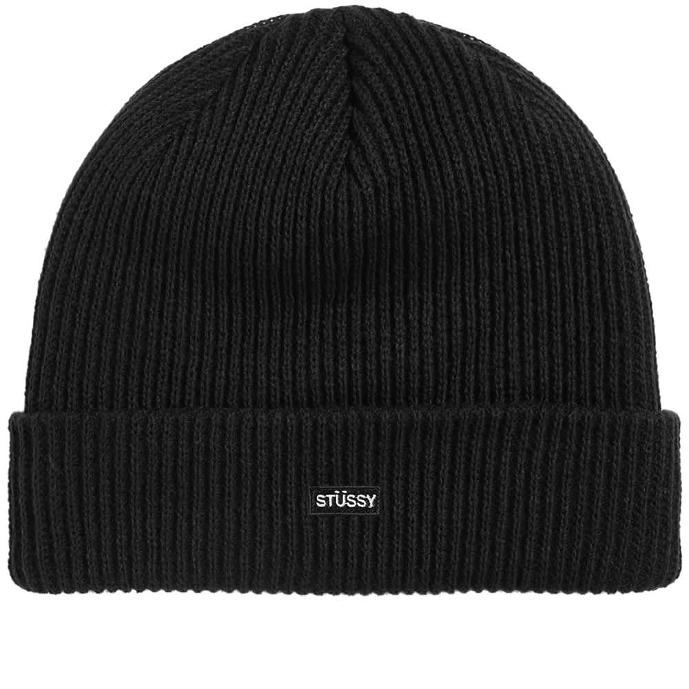 Buy Gorro Beanie Negro Stüssy Small Patch Watchcap