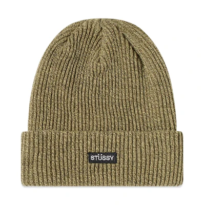 Stüssy Small Patch Watchcap Beanie Green