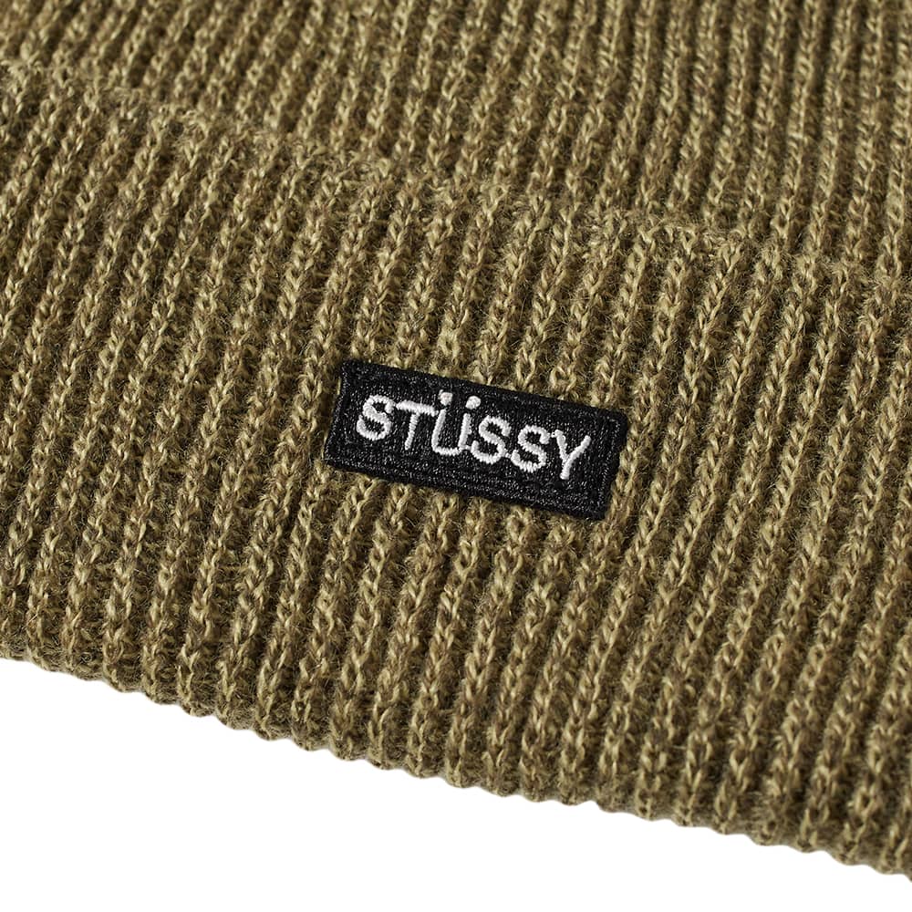 Order Stüssy Gorro Beanie Verde con Pequeño Patch