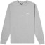 Buy Stüssy Smooth Stock LS Tee Grey