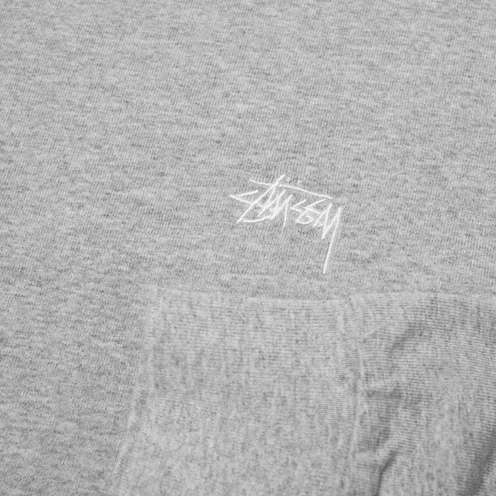 Order Stüssy 光滑标志长袖T恤 灰色