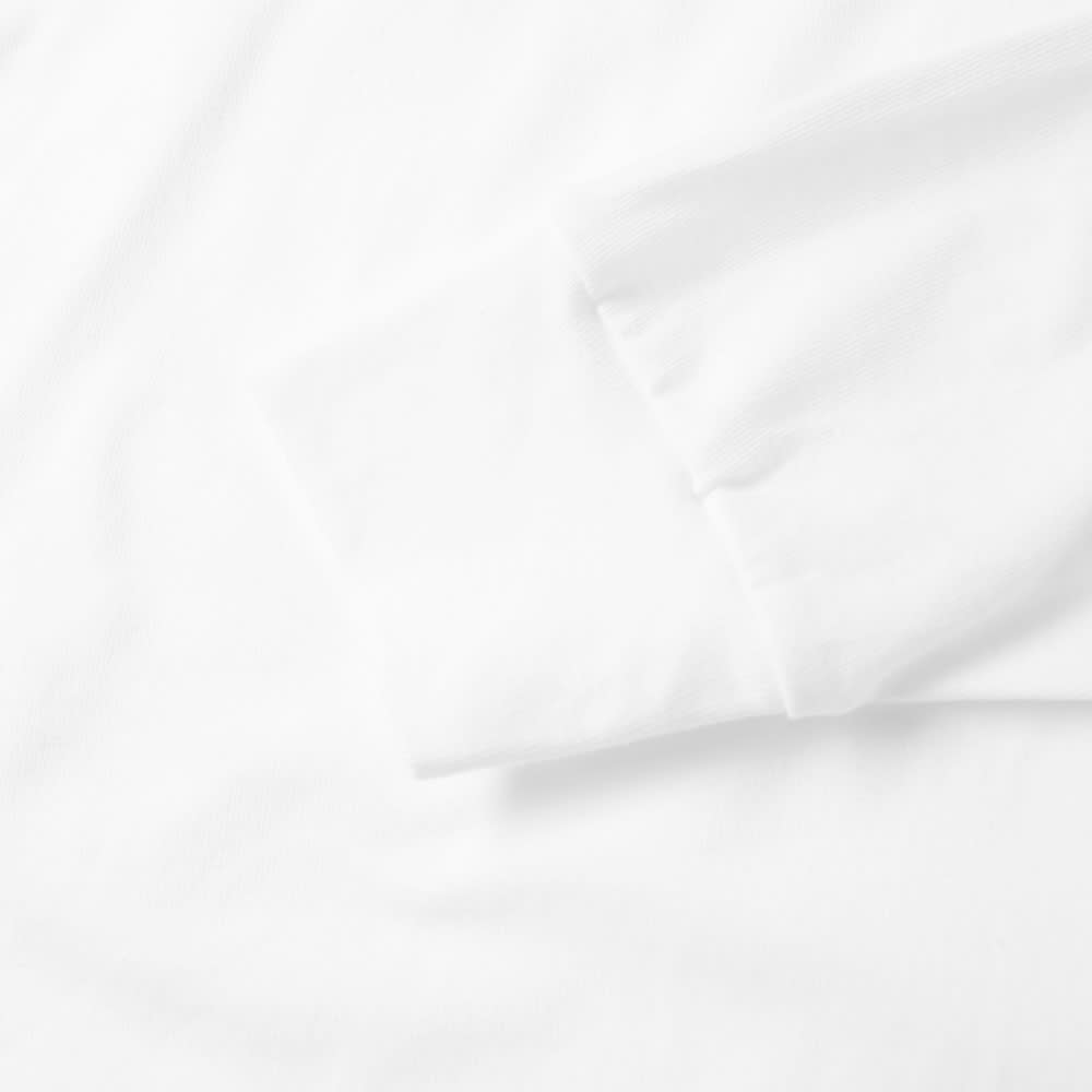 Lookbook Stüssy 白色平滑Logo长袖T恤