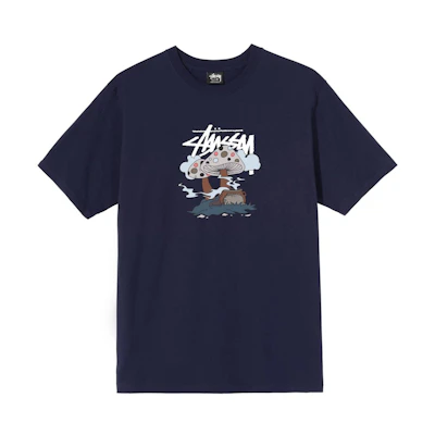 Stüssy Something's Cookin' T-shirt Navy