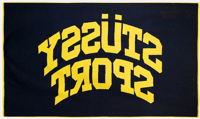 Toalla de Playa Deportiva Stüssy Amarilla Order Toalla de Playa Deportiva Stüssy Amarilla