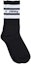 Order Stüssy Sport Crew Socks Black/ White