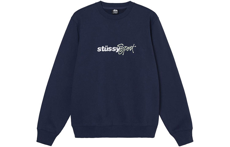 Stüssy Sport Embroidered Logo Crewneck Sweatshirt Unisex 118444F