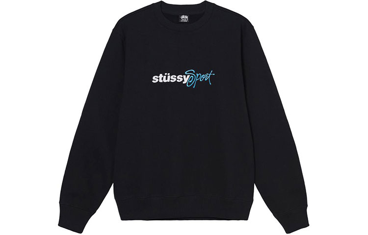 Stüssy Sport Embroidered Logo Crewneck Sweatshirt Unisex 118444F 圖 4