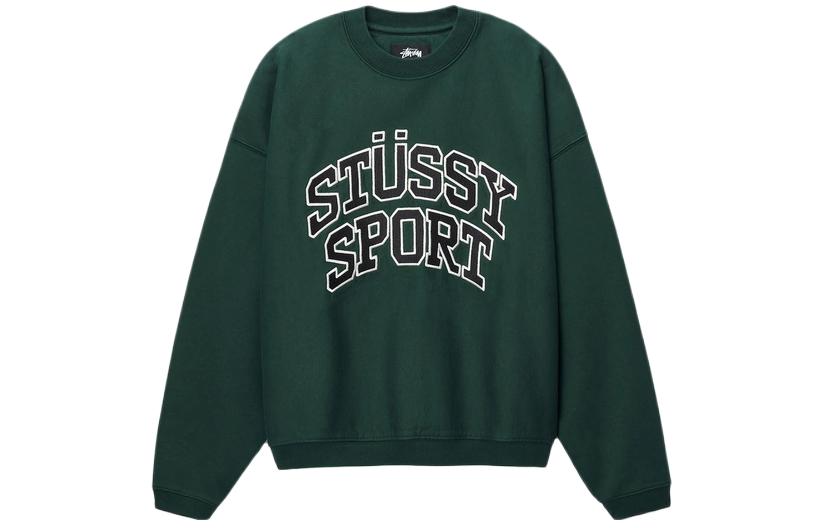 Stüssy SPORT Retro Cotton Fleece Crewneck Sweatshirt Unisex SUSSW118487ML
