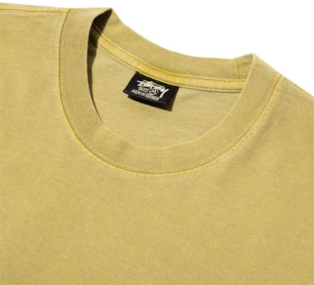 Stüssy Spring Weeds Pigment Dyed LS Tee Citron Lookbook Stüssy Spring Weeds Pigment Dyed LS Tee Citron