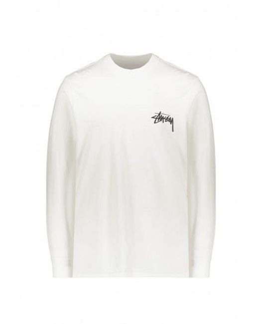 Buy Stüssy春季野草染色长袖T恤自然色