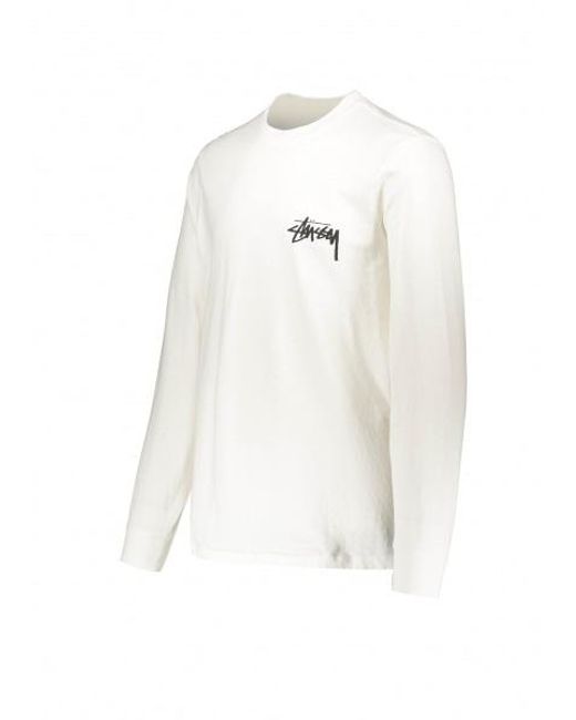 Lookbook Stüssy春季野草染色长袖T恤自然色