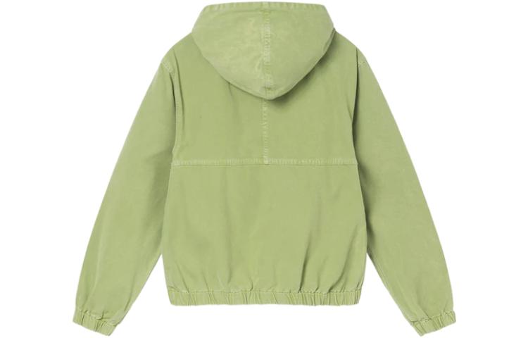 Stüssy SS22 Blue Stone Washed Hoodie American Retro Work Jacket 115632 圖 3