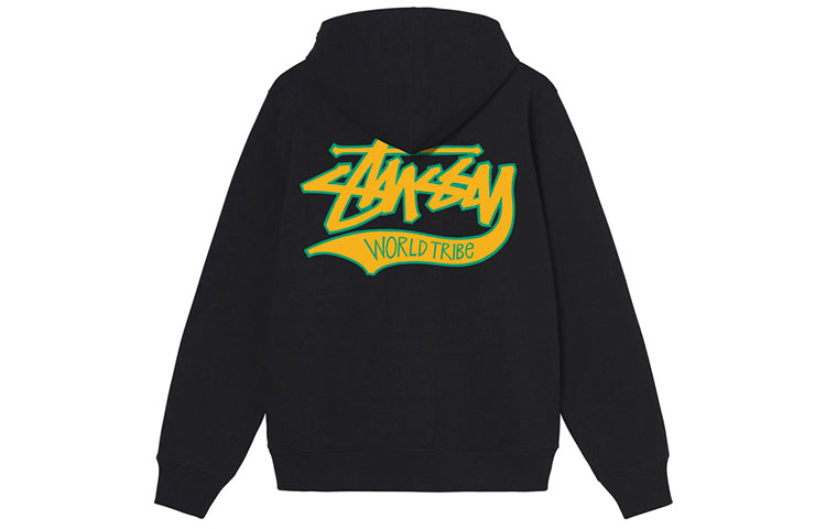 Stüssy SS22 SlUGGer Hoodie Back Logo Vintage Style Unisex Pullover 1924774